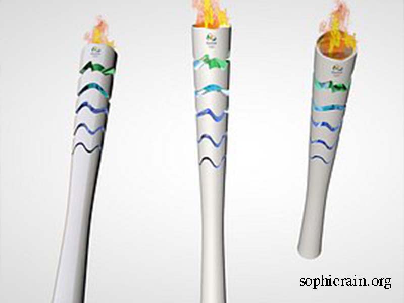 3d printed olympic torches