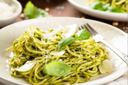 cottage cheese provolone pesto